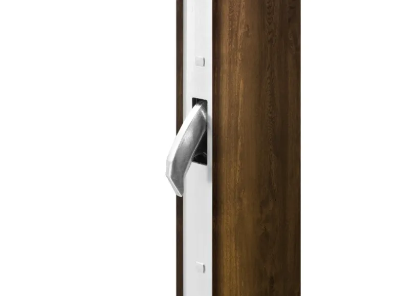 Splendoor Wohnungseingangstür BARI ACOUSTIC 44dB RC2 Rechts Nussbaum nach Maß