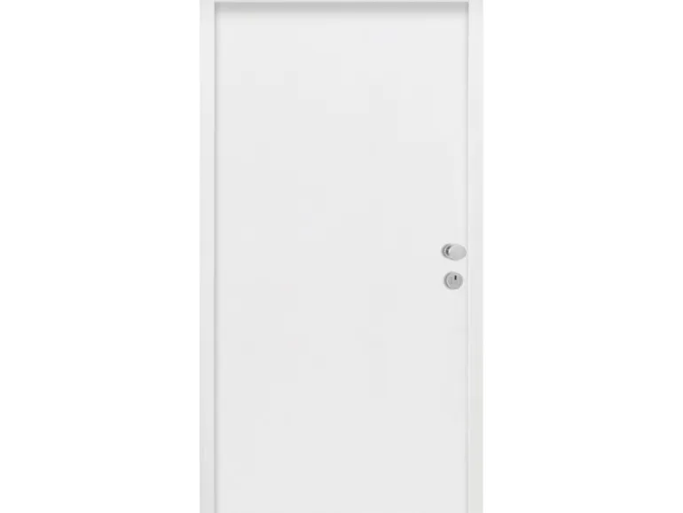 Splendoor Wohnungseingangstür BARI ACOUSTIC 44dB RC2 Rechts Weiß nach Maß