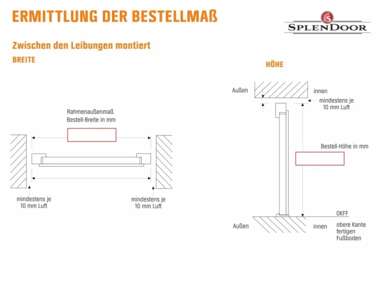 Splendoor Wohnungseingangstür BARI ACOUSTIC 44dB RC2 Links Anthrazit nach Maß
