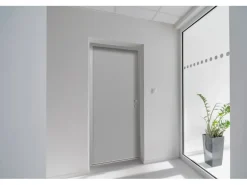 Splendoor Wohnungseingangstür BARI ACOUSTIC 44dB RC2 Rechts Grau nach Maß