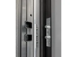 Splendoor Wohnungseingangstür BARI ACOUSTIC 44dB RC2 Rechts Grau nach Maß