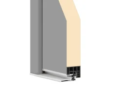 Splendoor Wohnungseingangstür BARI ACOUSTIC 44dB RC2 Rechts Grau nach Maß