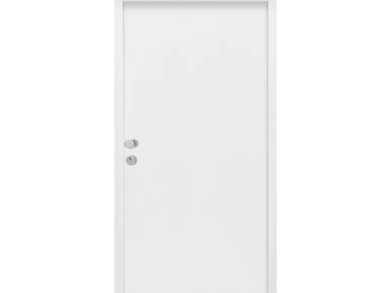 Splendoor Wohnungseingangstür BARI ACOUSTIC 44dB RC2 Links Weiß nach Maß