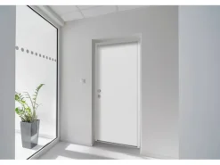 Splendoor Wohnungseingangstür BARI ACOUSTIC 44dB RC2 Links Weiß nach Maß