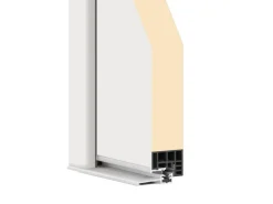 Splendoor Wohnungseingangstür BARI ACOUSTIC 44dB RC2 Links Weiß nach Maß