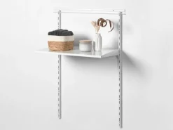 Stahl-Fachboden 60 cm x 30,5 cm x 1,7 cm Weiß