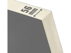 Stahl-Nebeneingangstür NS2 Anthrazit Nach Außen Öffnend 98 x 198 cm Anschlag L