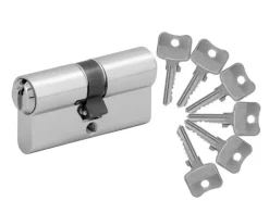 Stahl-Nebeneingangstür NS1 Weiß Nach Innen Öffnend 88 x 198 cm Anschlag R