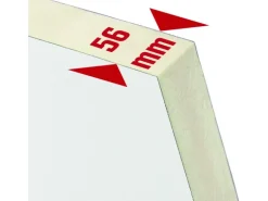 Stahl-Nebeneingangstür NS2 Weiß Nach Innen Öffnend 88 x 198 cm Anschlag L