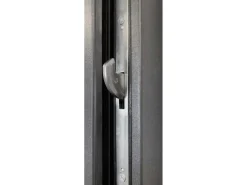 Stahl-Nebeneingangstür NS2 Weiß Nach Innen Öffnend 88 x 198 cm Anschlag L