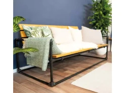 Stahlrohr 100 cm Ø 2,7 cm Schwarz matt zum Möbelbau