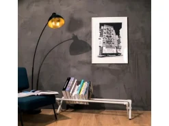 Stahlrohr 30 cm Ø 2,7 cm Silber verzinkt zum Möbelbau