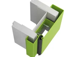 Stahlumfassungszarge für Ständerwerk 87,5cm x 200 cm für DIN Links und Rechts