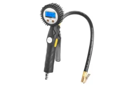 STAHLWERK Digitale Druckluft-Reifenfüllpistole DRD-18 ST Druckprüfer 0-18 Bar