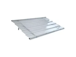 STARKEDACH DIAMONDS Aluminiumrahmen Vordach Straight T-150 7035 Mit Monolithischem Polycarbonatbeschichtung