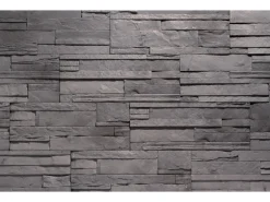 Stegu Verblender Creta Gips Anthrazit 20 cm x 50 cm