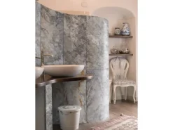 Steinfurnier Sanjeevni Weiß 2.0 Naturstein 60 cm x 120 cm