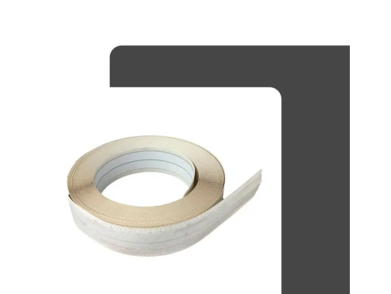 Strait-Flex Kantenprofil Perfect 90 Grad Rolle 30,5m Papier Weiß