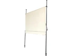 Svita Klemmmarkise Balkonmarkise Sonnenschutz Handkurbel ohne Bohren 150x200cm Beige