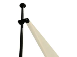 Svita Klemmmarkise Balkonmarkise Sonnenschutz Handkurbel ohne Bohren 150x200cm Beige