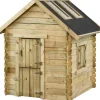 SwingKing Spielhaus Louise Window 120 cm x 120 cm x 160 cm