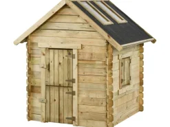 SwingKing Spielhaus Louise Window 120 cm x 120 cm x 160 cm
