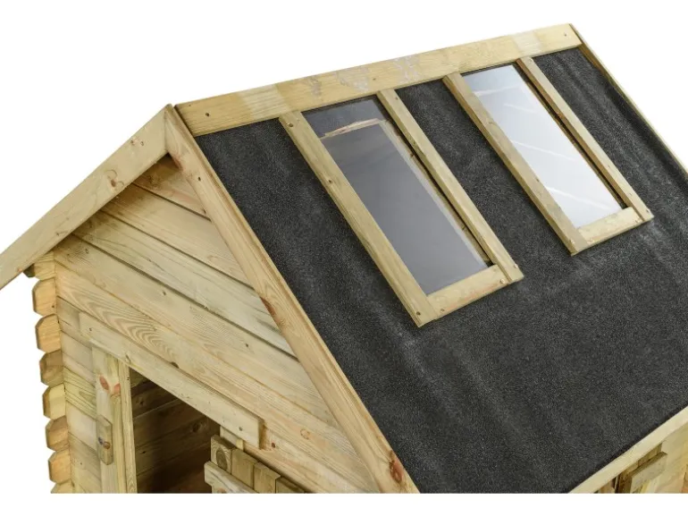 SwingKing Spielhaus Louise Window 120 cm x 120 cm x 160 cm