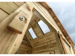 SwingKing Spielhaus Louise Window 120 cm x 120 cm x 160 cm