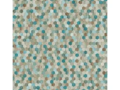 Tadessi Tapete Fliesen Mosaik Tiziano M1 No 3088 Vliestapete Blau Mosaiktapete