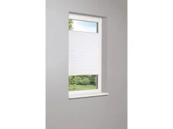 Tageslicht-Spannplissee Valeria 75 cm x 130 cm Weiß