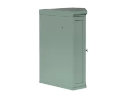 Teamson Home Eck Wandschrank Abnehmbar Salbeigrün Glancy Lamellentür