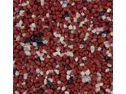 Terralith Buntsteinputz Mosaikputz 2mm -15 kg- BSP07 Weiss Rot Schwarz