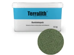 Terralith Buntsteinputz Mosaikputz 2mm -15 kg- BSP21 Grün