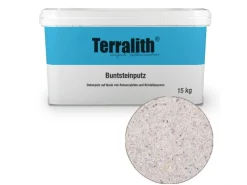 Terralith Buntsteinputz Mosaikputz 1mm -15 kg- BSP1020 Weiss