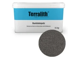 Terralith Buntsteinputz Mosaikputz 2mm -15 kg- BSP28 Grau