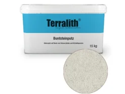 Terralith Buntsteinputz Mosaikputz 2mm -15 kg- BSP33 Weiss