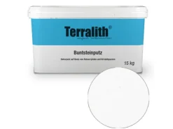 Terralith Buntsteinputz Mosaikputz 1mm -15 kg- BSP1033 Weiss