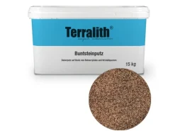 Terralith Buntsteinputz Mosaikputz 2mm -15 kg- BSP61 Beige Braun
