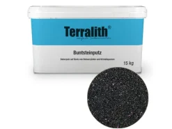 Terralith Buntsteinputz Mosaikputz 2mm -15 kg- BSP112 Violett Schwarz