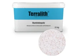 Terralith Buntsteinputz Mosaikputz 1mm -15 kg- BSP1099 Weiss Braun