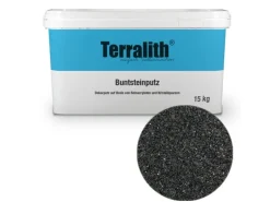 Terralith Buntsteinputz Mosaikputz 2mm -15 kg- BSP81 Anthrazit