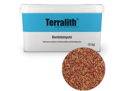 Terralith Buntsteinputz Mosaikputz 2mm -15 kg- BSP09 Gelb Rot