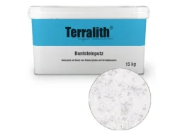 Terralith Buntsteinputz Mosaikputz 1mm -15 kg- BSP1110 Grau