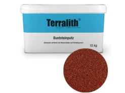 Terralith Buntsteinputz Mosaikputz 2mm -15 kg- BSP26 Rot