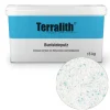 Terralith Buntsteinputz Mosaikputz 2mm -15 kg- BSP122 Weiss Blau