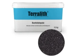 Terralith Buntsteinputz Mosaikputz 1mm -15 kg- BSP1112 Violett Schwarz