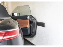 Terrasoft Rammschutz Schwarz 1.000 mm x 120 mm x 25 mm