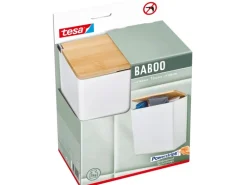 Tesa Baboo Aufbewahrungsbox Large Weiß mit Deckel