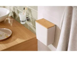 Tesa Baboo Aufbewahrungsbox Large Weiß mit Deckel