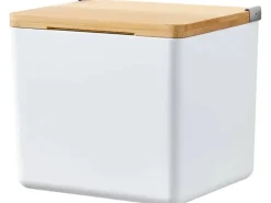 Tesa Baboo Aufbewahrungsbox Small Weiß mit Deckel